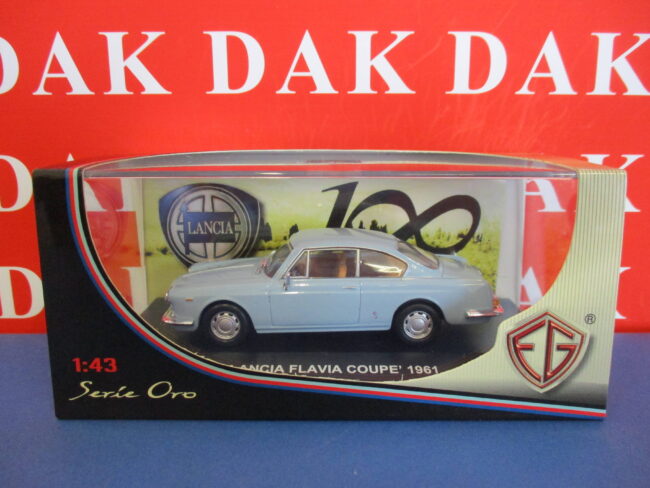 Die cast 1/43 Modellino Auto Lancia Flavia Coupe 1961 by Edison - immagine 5