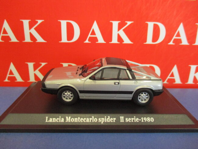 Die cast 1/43 Modellino Auto Lancia Montecarlo Spider II Serie 1980