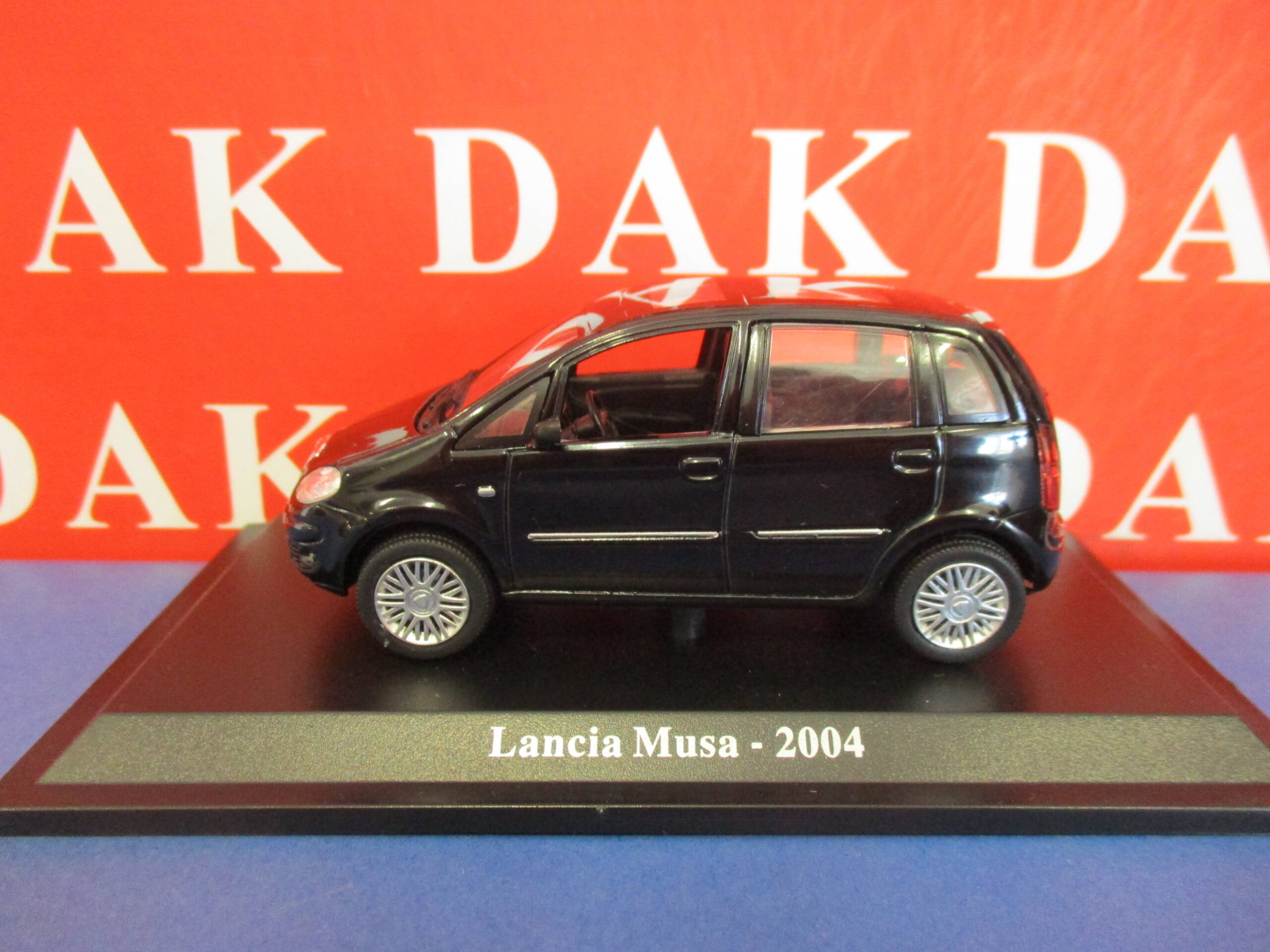 Die cast 1/43 Modellino Auto Lancia Musa 2004 - Dak Mantova sas