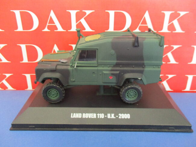 Die cast 1/43 Modellino Auto Land Rover 110 British Army United Kingdom 2000