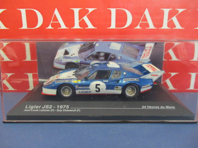 Die cast 1/43 Modellino Auto Ligier JS2 24H Le Mans 1975 J-L. Lafosse - immagine 4