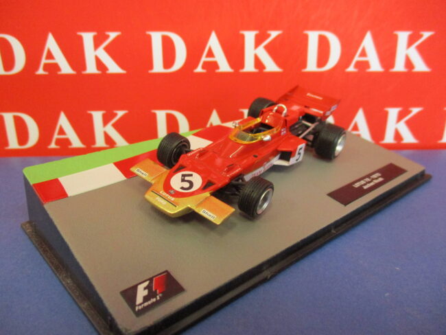 Die cast 1/43 Modellino Auto F1 Lotus 72C 1970 J. Rindt - immagine 2