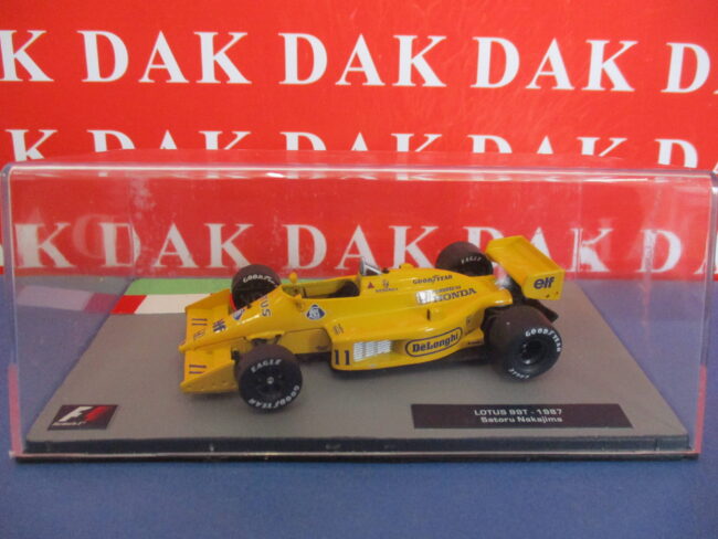 Die cast 1/43 Modellino Auto F1 Lotus 99T 1987 S. Nakajima - immagine 4