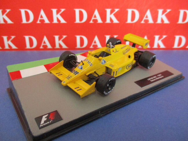 Die cast 1/43 Modellino Auto F1 Lotus 99T 1987 S. Nakajima - immagine 2