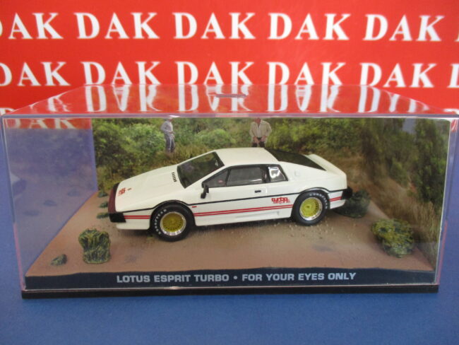 Die cast 1/43 Modellino Auto 007 James Bond Lotus Esprit Turbo For Your Eyes Onl - immagine 6