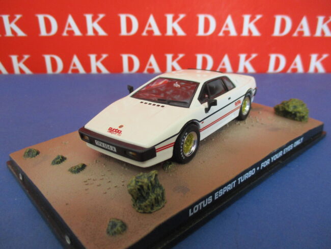 Die cast 1/43 Modellino Auto 007 James Bond Lotus Esprit Turbo For Your Eyes Onl - immagine 3