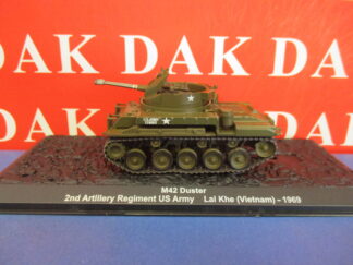 Die cast 1/72 Modellino Carro Armato Tank M42 Duster US Army Vietnam 1969