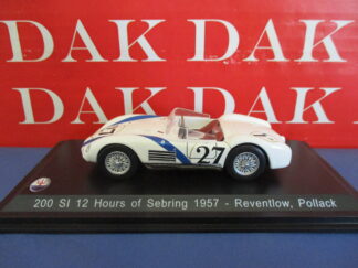 Die cast 1/43 Modellino Auto Maserati 200 SI 12H Sebring 1957 Reventlow