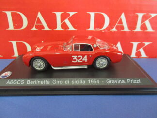 Die cast 1/43 Modellino Auto Maserati A6GCS Berlinetta Giro di Sicilia 1954