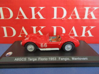 Die cast 1/43 Modellino Auto Maserati A6GCS Targa Florio 1953 J-M. Fangio