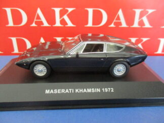 Die cast 1/43 Modellino Auto Maserati Khamsin 1972 black by Ixo