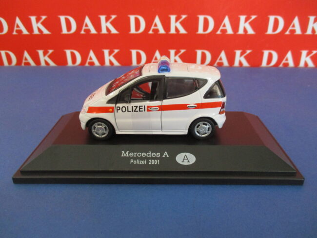 Die cast 1/43 Modellino Auto Polizia Police Mercedes Classe A Austria 2001