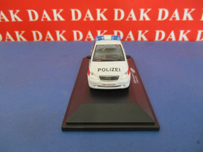 Die cast 1/43 Modellino Auto Polizia Police Mercedes Classe A Austria 2001 - immagine 4