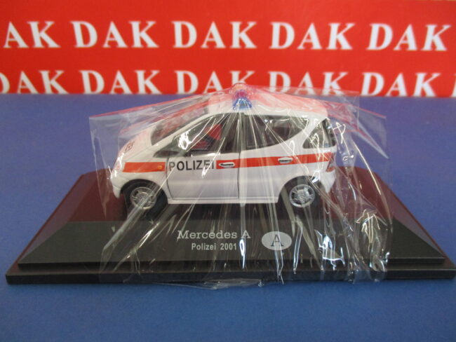 Die cast 1/43 Modellino Auto Polizia Police Mercedes Classe A Austria 2001 - immagine 5