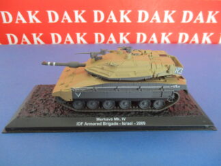 Die cast 1/72 Modellino Carro Armato Tank Merkava IV Armored Brigade Israel 2009