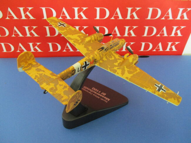 Die cast 1/72 Set Modellini Aerei Curtiss P-40E Kittyhawk Messerschmitt Bf 110G - immagine 9