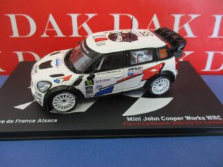 Die cast 1/43 Modellino Auto Mini John Cooper Works WRC Rally Francia 2011