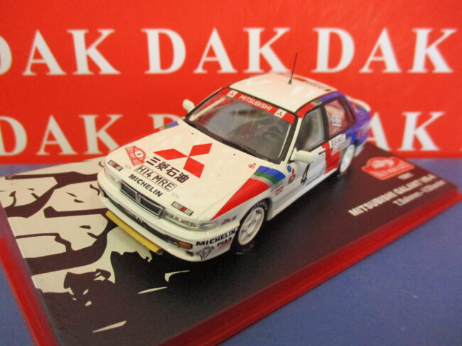 Die cast 1/43 Modellino Auto Mitsubishi Galant VR-4 Rally Monte Carlo 1991 - immagine 2