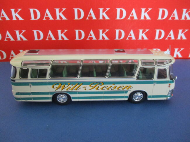 Die cast 1/43 Modellino Autobus Pullman Neoplan NH 9L 1964 Will Reisen 1964 - immagine 2