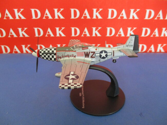 Die cast 1/72 Modellino Aereo Aircraft P-51D Mustang Big Beautiful Doll USA