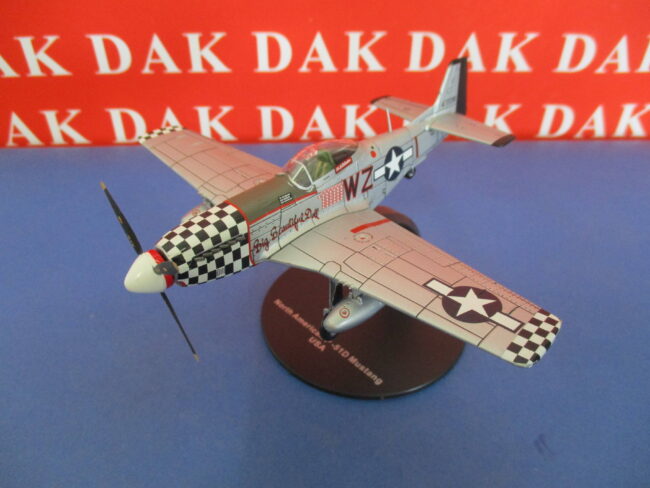 Die cast 1/72 Modellino Aereo Aircraft P-51D Mustang Big Beautiful Doll USA - immagine 2