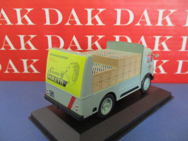 Die cast 1/43 Modellino Furgone Pubblicitari OM Leoncino Portabottiglie Paoletti - immagine 3