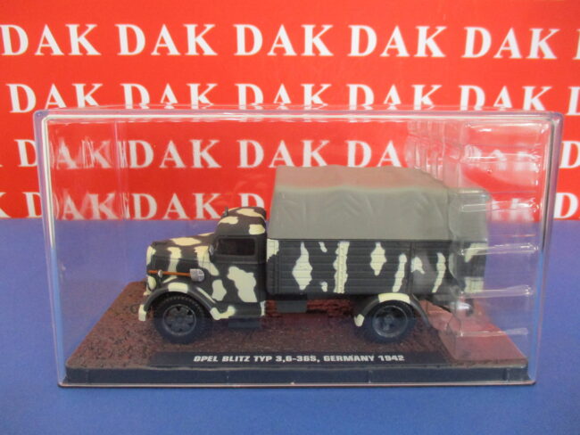 Die cast 1/43 Modellino Camion Truck Opel Blitz Typ 3,6-36S Wehrmacht 1942 - immagine 4