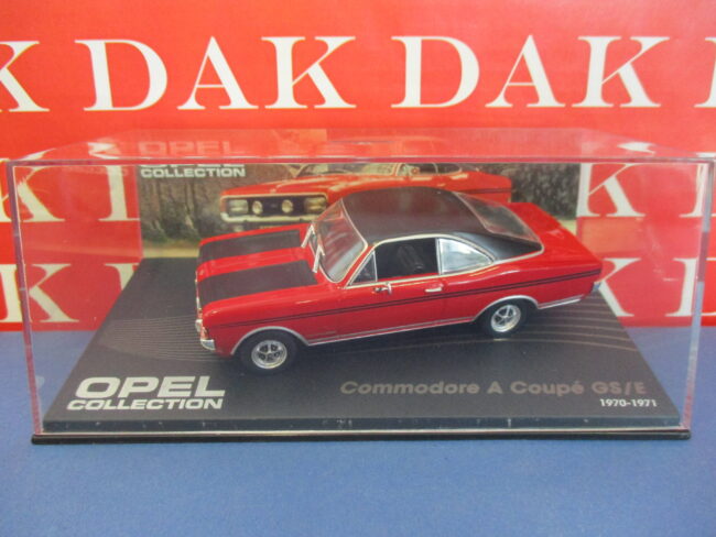 Die cast 1/43 Modellino Auto Opel Commodore A Coupe GS/E 1970-71 - immagine 4