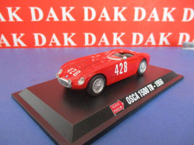 Die cast 1/43 Modellino Auto Osca 1500 TN Mille Miglia 1956 Cabianca - immagine 2