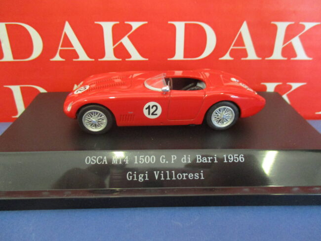 Die cast 1/43 Modellino Auto Osca MT4 1500 GP di Bari 1956 G. Villoresi Starline
