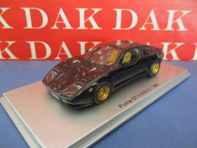 1/43 Modellino Auto PUMA GTV 033 S 1985 Black by Kess Lim. Ed. 200 pieces
