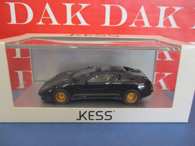 1/43 Modellino Auto PUMA GTV 033 S 1985 Black by Kess Lim. Ed. 200 pieces - immagine 5
