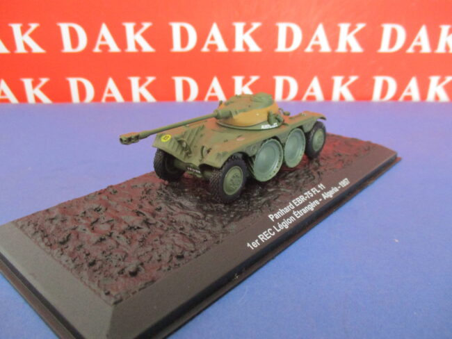 Die cast 1/72 Modellino Carro Armato Tank Panhard EBR-75 FL 11 Algeria 1957 - immagine 2