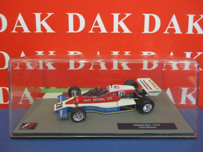Die cast 1/43 Modellino Auto F1 Penske PC4 1976 J. Watson - immagine 4