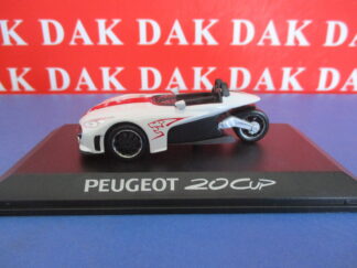 Die cast 1/43 Modellino Auto Concept Car Peugeot 20 Cup (blanche)