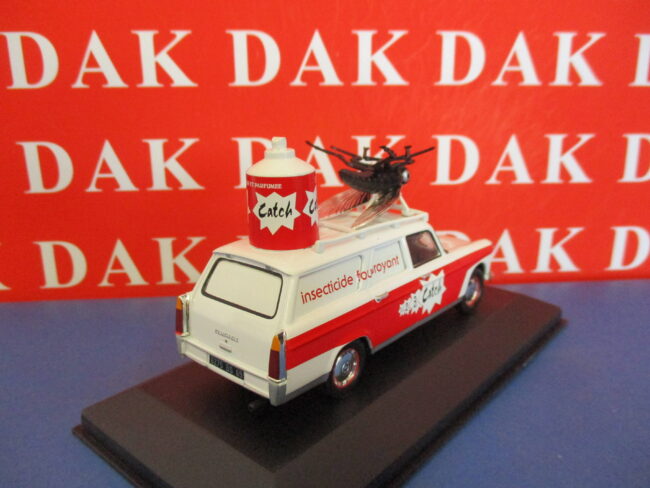 Die cast 1/43 Modellino Auto Furgonata Pubblicitaria Peugeot 404 Break Catch - immagine 2