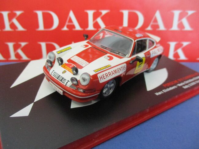 Die cast 1/43 Modellino Auto Porsche 911 Carrera Rally 2000 Virajes 1974 - immagine 2