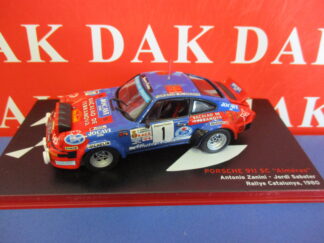 Die cast 1/43 Modellino Auto Porsche 911 SC Rally Catalunya 1980 A. Zanini