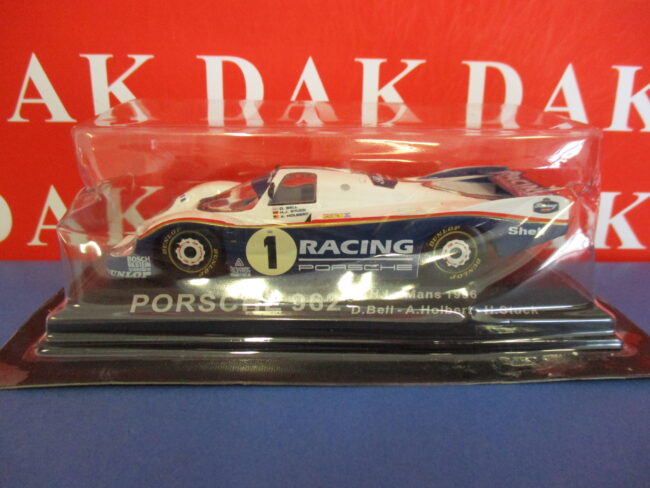 Die cast 1/43 Modellino Auto Porsche 962 24H Le Mans 1986 D. Bell - immagine 4