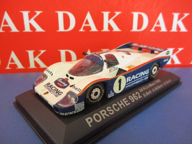 Die cast 1/43 Modellino Auto Porsche 962 24H Le Mans 1986 D. Bell - immagine 2