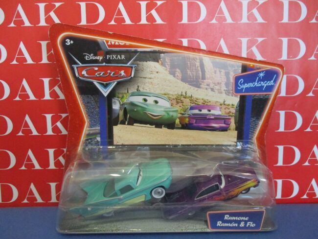 Cars Set 2 Macchinine Ramone Ramon & Flo by Mattel - immagine 2