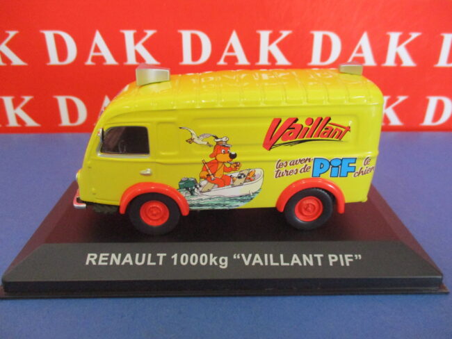 Die cast 1/43 Modellino Furgone Pubblicitario Renault 1000kg Vaillant Pif