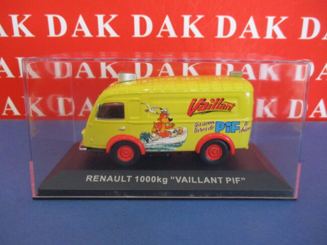 Die cast 1/43 Modellino Furgone Pubblicitario Renault 1000kg Vaillant Pif - immagine 4