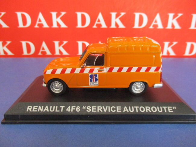 Die cast 1/43 Modellino Auto Pubblicitaria Renault 4F6 Furgonata Service