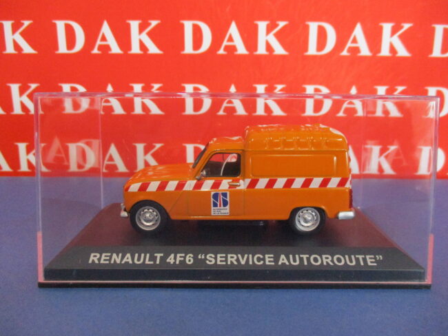 Die cast 1/43 Modellino Auto Pubblicitaria Renault 4F6 Furgonata Service - immagine 4