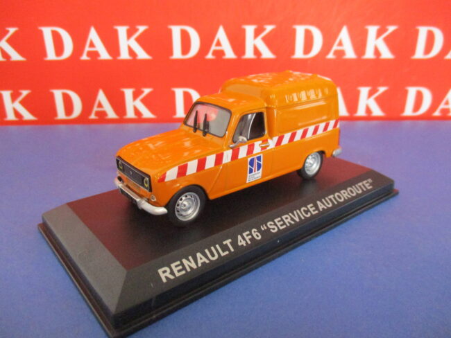 Die cast 1/43 Modellino Auto Pubblicitaria Renault 4F6 Furgonata Service - immagine 2