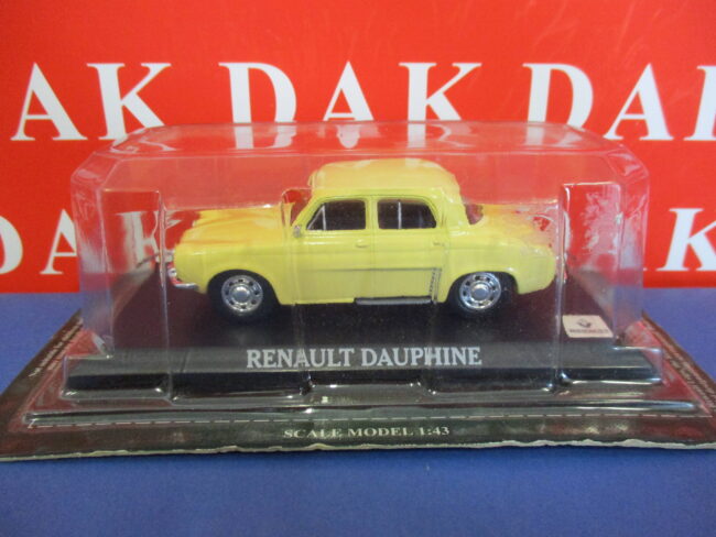 Die cast 1/43 Modellino Auto Renault Dauphine by Del Prado