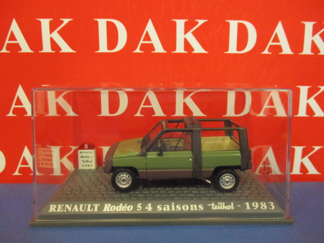 Die cast 1/43 Modellino Auto Renault Rodeo 5 4 Saisons 1983 aperta - immagine 4