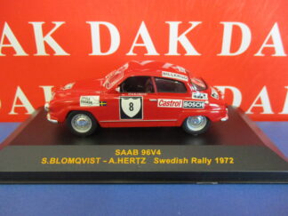 Die cast 1/43 Modellino Auto Saab 96V4 Rally Sweden 1972 S. Blomqvist H.B.