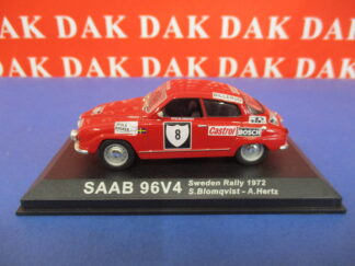 Die cast 1/43 Modellino Auto Saab 96V4 Rally Sweden 1972 S. Blomqvist HB